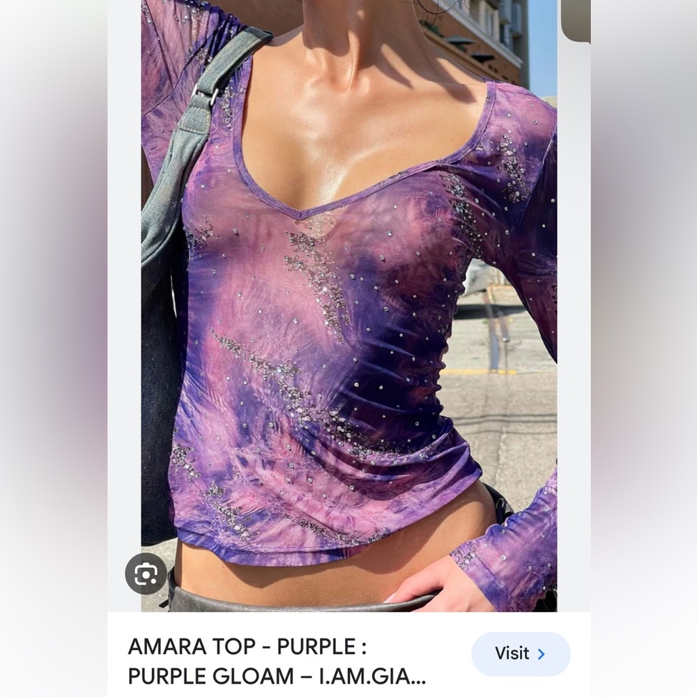 ISO!!! iamgia amara top in size xs or s